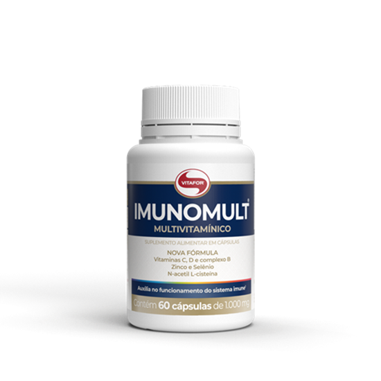 Imagem de IMUNOMULT MULTIVITAMINICO 60 CAPSULAS 1000MG