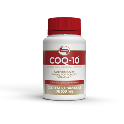 Imagem de COENZIMA Q10 200MG 60 CAPSULAS 500MG