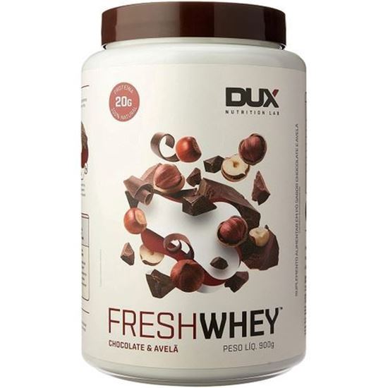 Imagem de FRESH WHEY CHOCOLATE BELGA E AVELÃ - POTE 900G