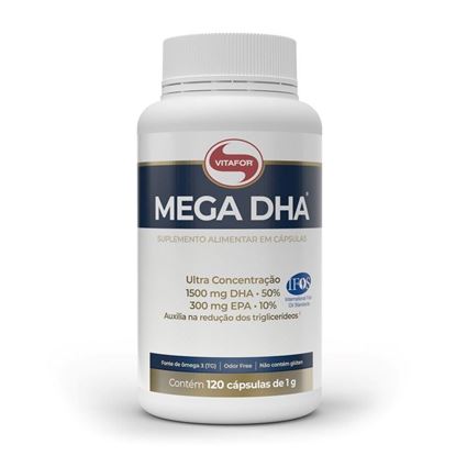 Imagem de MEGA DHA 120 CAPSULAS 1000MG