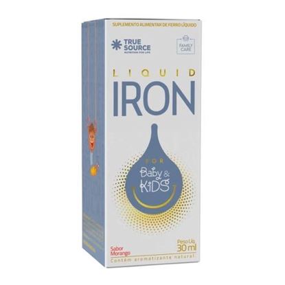 Imagem de FAMILY CARE LIQUID IRON FOR BABY &AMP; KIDS 30ML SABOR MORANGO - TRUE SOURCE
