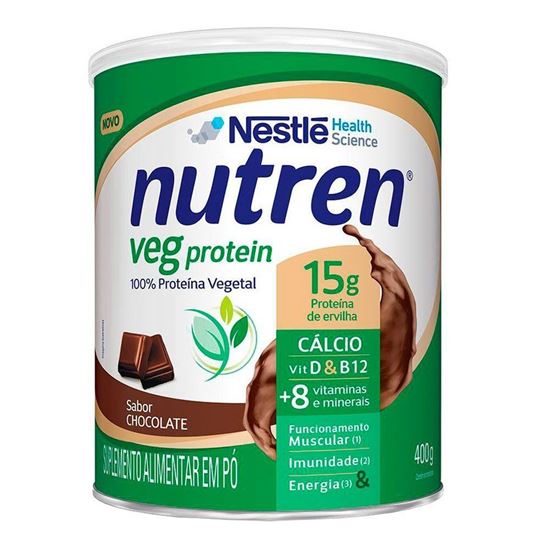 Imagem de NUTREN VEG PROTEIN CHOC 12X400G BR