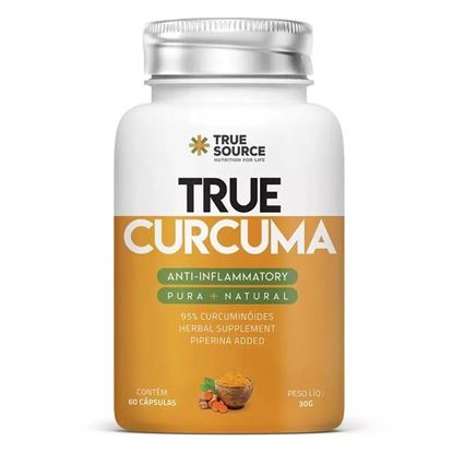 Imagem de LONGEVIDADE E PREVENCAO TRUE CURCUMA 500MG C 60 CAPS - TRUE SOURCE