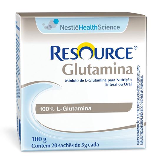 IMAGEM 1-RESOURCE GLUTAMINA CX 20 SACHES 5G