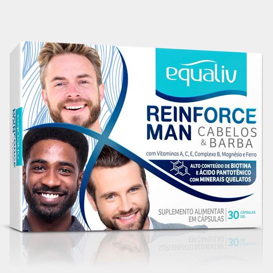 Imagem de EQUALIV REINFORCE MAN X30 CAP GEL