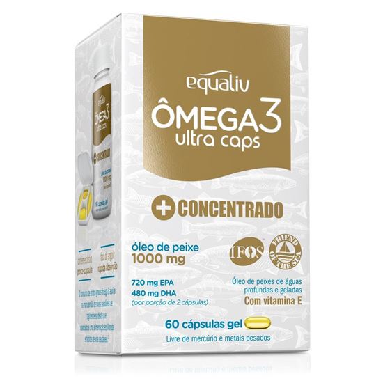 Imagem de EQUALIV OMEGA 3 ULTRA CAPS X60 CAP