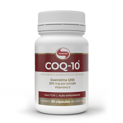 Imagem de COENZIMA Q10 30 CAPSULAS 500MG