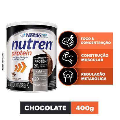 IMAGEM 1-NUTREN PROTEIN CHOCOLATE 400GR