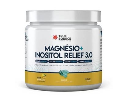 Imagem de VITAMINAS E MINERAIS MAGNESIO + INOSITOL RELIEF 3.0 MARACUJA 350G - TRUE SOURCE