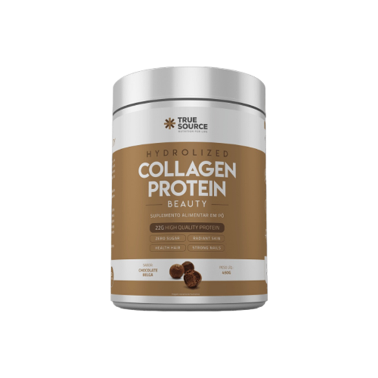 Imagem de PROTEINA COLLAGEN PROTEIN CHOCOLATE BELGA 450G - TRUE SOURCE