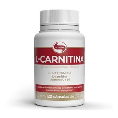 Imagem de L CARNITINA 120 CAPSULAS 530MG