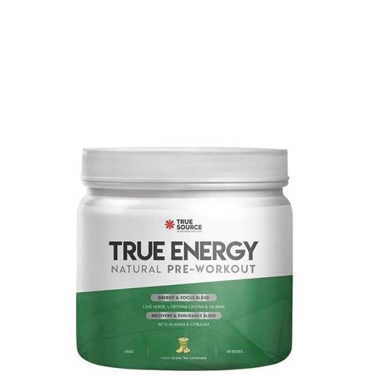Imagem de BEBIDA ENERGETICA TRUE ENERGY GREEN TEA LEMONADE 450G - TRUE SOURCE