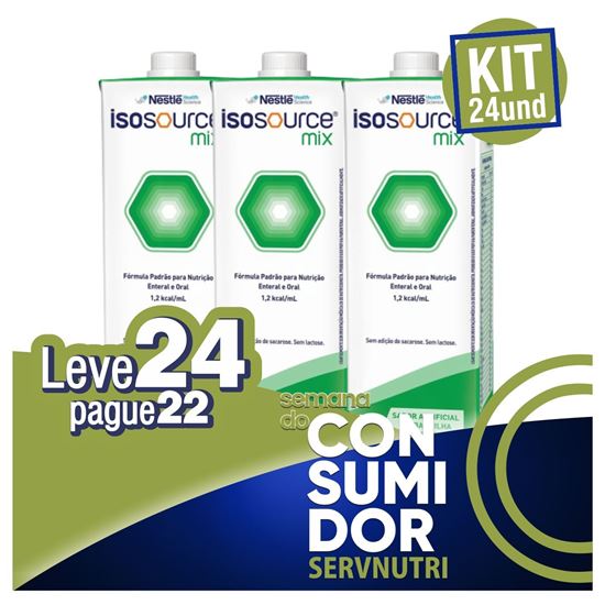 ServNutri. KIT 24 UN - ISOSOURCE MIX