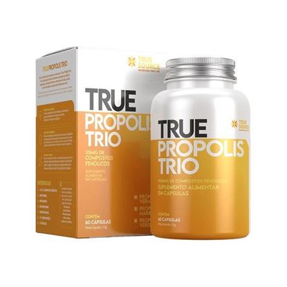Imagem de LONGEVIDADE E PREVENCAO TRUE PROPOLIS TRIO C 60 CAPS - TRUE SOURCE
