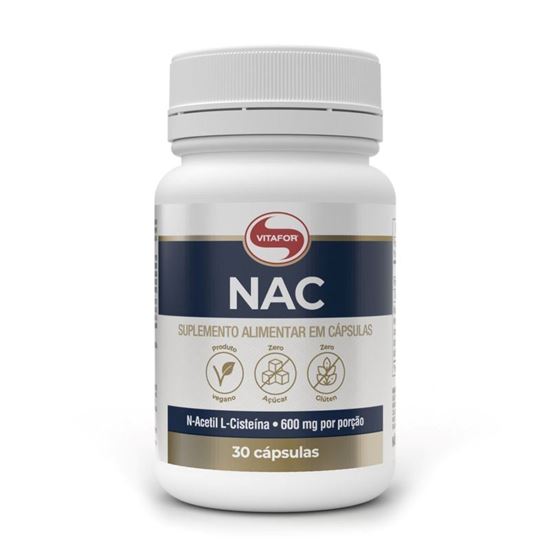 Imagem de NAC ACETIL CISTEINA 30 CAPSULAS 750MG
