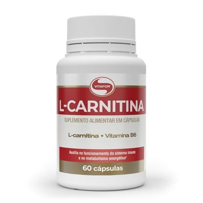 Imagem de L CARNITINA 60 CAPSULAS 530MG